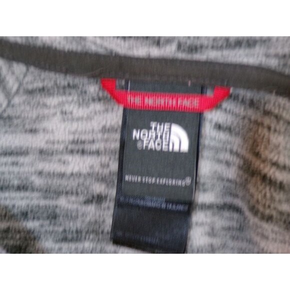 The North Face Womens Gray Full-Zip Hooded Jacket Coat Size S Polyester/Elastane - Picture 4 of 10